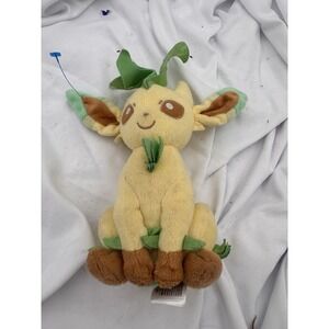 Leafeon Pokemon Takara Tomy Plush 8" Plush Stuffed Toy